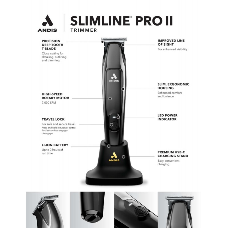 #561997 Andis Slimline Pro II Trimmer