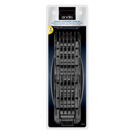 #01380 Andis Master Snap-on Clipper Attachment Combs 7pk