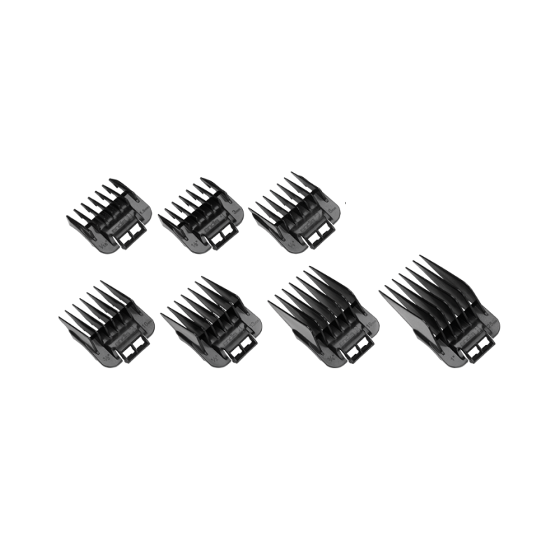#01380 Andis Snap-on Clipper Attachment Combs 7pk