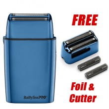 #FXFS2BL BabylissPro FoilFX Blue Shaver w/ FREE Replacement Foil & Cutter