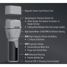 #FX75FS2 BabylissPro CoreFX Shaver #FX75FS2 BabylissPro CoreFX Shaver
