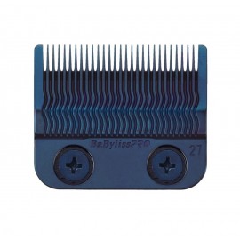 #FX8027BL BabylissPro Blue Titanium MIM Precision Fade Blade #FX8027BL BabylissPro Blue Titanium MIM Precision Fade Blade