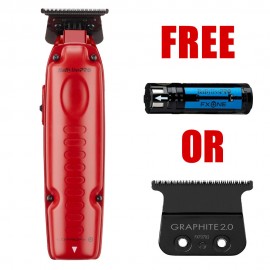 #FX729MR  BabylissPro FXONE LO-PROFX Matte Red Trimmer w/ Free Battery or Blade #FX729MR  BabylissPro FXONE LO-PROFX Matte Red Trimmer w/ Free Battery or Blade
