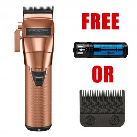 #FX899RG BabylissPro FXONE ROSEFX Clipper w/ Free Blade or Battery #FX899RG BabylissPro FXONE ROSEFX Clipper w/ Free Blade or Battery