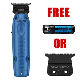 #FX729BL  BabylissPro FXONE LO-PROFX Trimmer - Blue w/ Free Battery or Blade