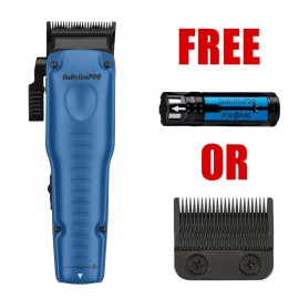 #FX829BL BabylissPro FXONE LO-PROFX Clipper - Blue w/ Free Battery or Blade #FX829BL BabylissPro FXONE LO-PROFX Clipper - Blue w/ Free Battery or Blade