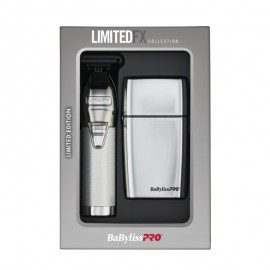 #FXDUOFS2TS BabylissPro SilverFX Trimmer & Shaver Combo Pack