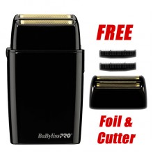 #FXFS2B BabylissPro FoilFX Black Shaver w/ FREE Replacement Foil & Cutter #FXFS2B BabylissPro FoilFX Black Shaver w/ FREE Replacement Foil & Cutter