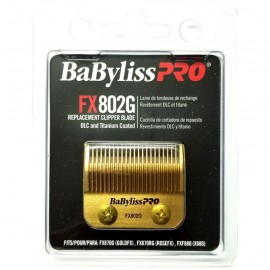 #FX802G BabylissPro Gold DLC/Titanium Taper Blade #FX802G BabylissPro Gold DLC/Titanium Taper Blade