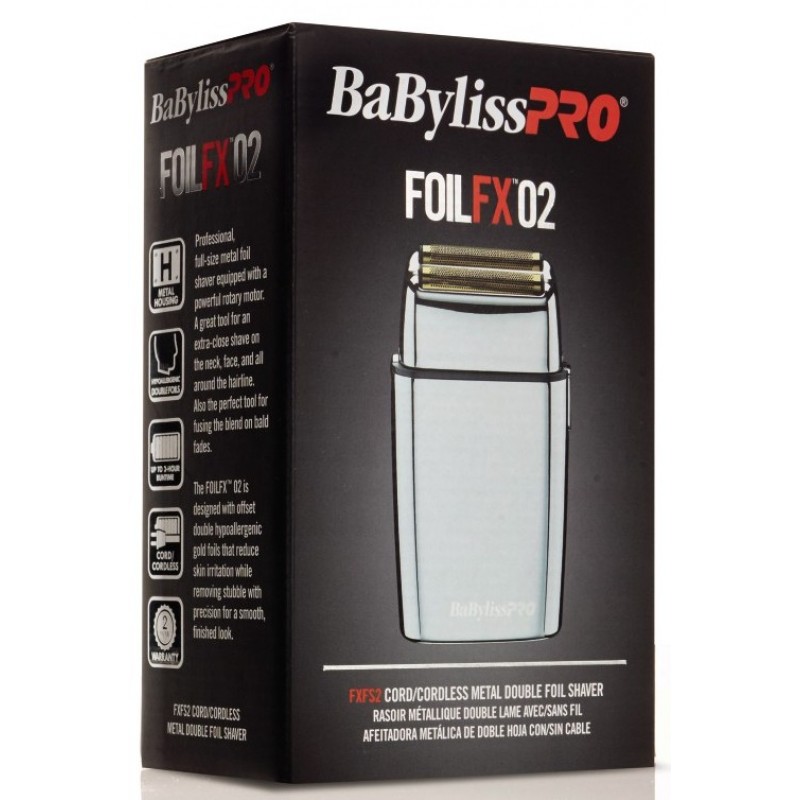 #FXFS2 BabylissPro FoilFX Shaver w/ FREE Replacement Foil & Cutter
