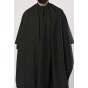 Barber Strong - The Barber Cape Black w/ White Pinstripe