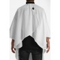Barber Strong - The Barber Cape White w/ Black Pinstripe
