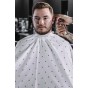 Barber Strong - The Barber Cape (Barber Shield White)
