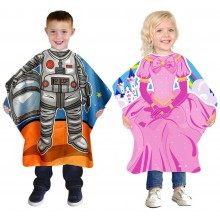 #272 Betty Dain Astronaut & Princess Kids Shampoo Cape 2pk