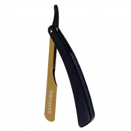 #EMP350 Empire Black & Gold Steel Razor (Push Out) #EMP350 Empire Black & Gold Steel Razor (Push Out)
