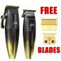JRL FF2020 Clipper / Trimmer Combo Gold w/ FREE Blades