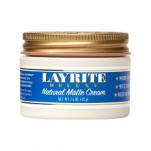 Layrite Deluxe Natural Matte Cream 1.5oz (Travel Size)