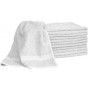 Deluxe Terry Towels White 12pk