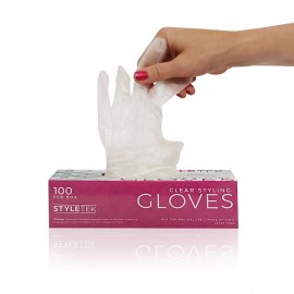 Styletek Clear Powder Free Vinyl Gloves Styletek Clear Powder Free Vinyl Gloves