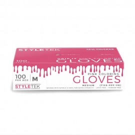 Styletek Pink Powder Free Vinyl Gloves Styletek Pink Powder Free Vinyl Gloves