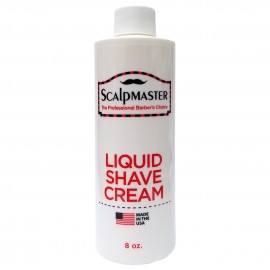 Scalpmaster Liquid Shave Cream 8oz Scalpmaster Liquid Shave Cream 8oz