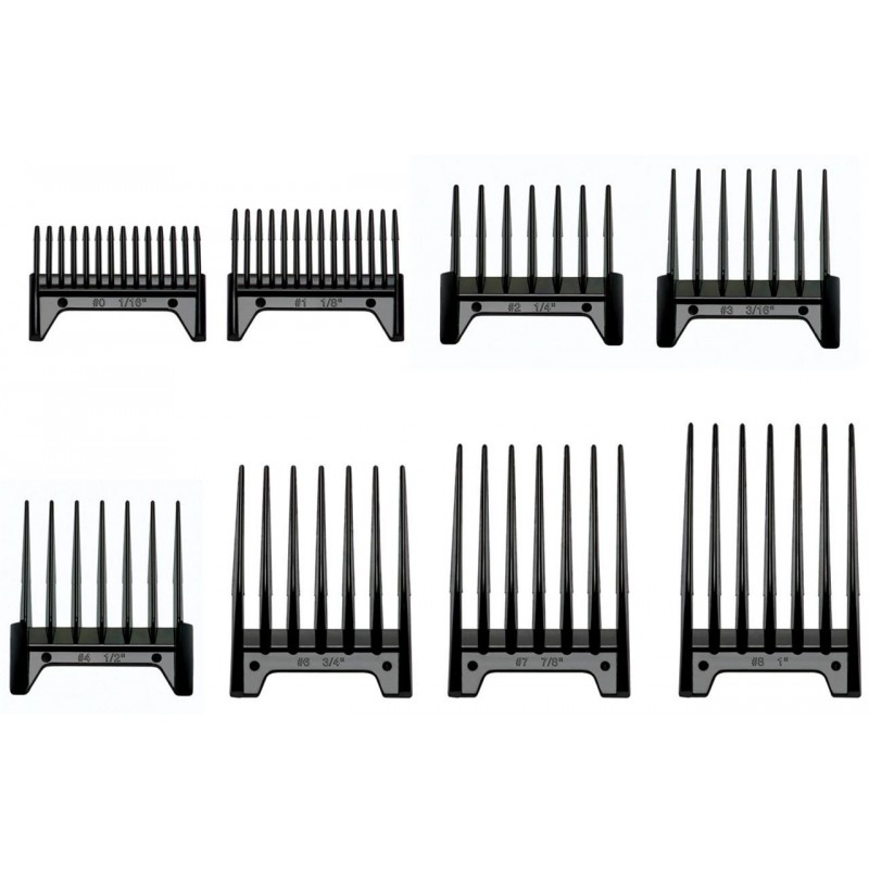 Oster 8pc Comb Attachment Set For Fast Feed Clipper #076926-800