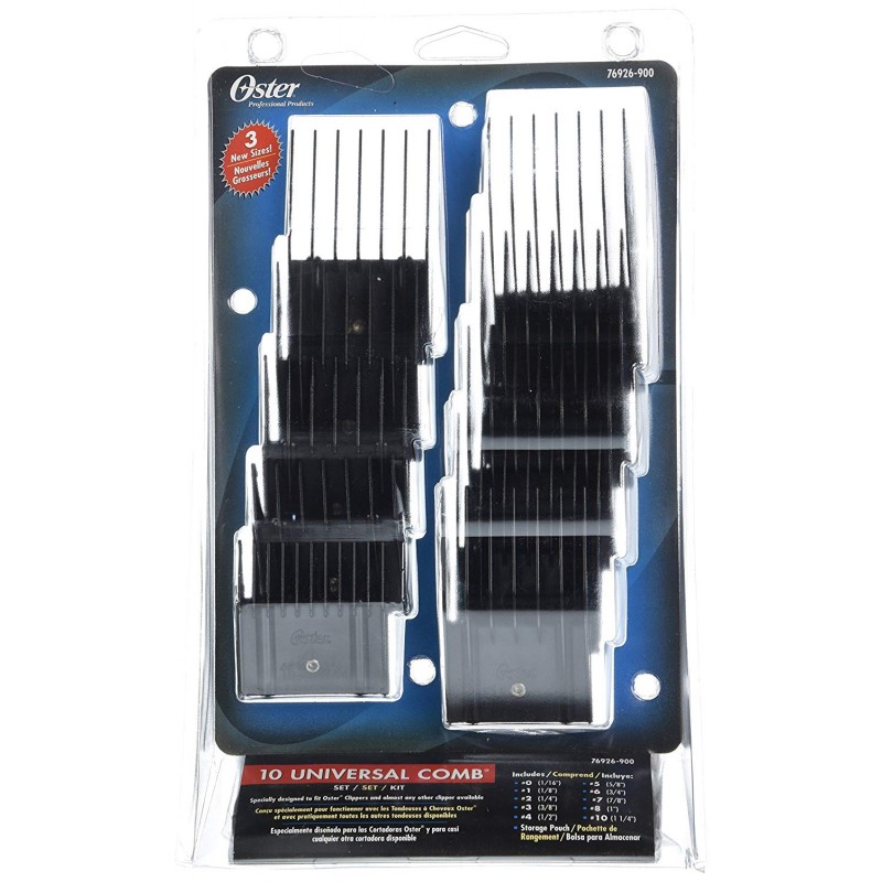 Oster Universal Comb Attachment 10pc Set #076929-900
