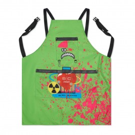 #SC338GR  Stylecraft Radioactive Apron - Green
