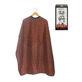 Styletek Red/Gold Milan Barber Cape
