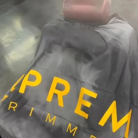 Supreme Trimmer Premium Barber Cape - Smoke Ring
