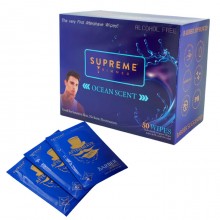 Supreme Trimmer Aftershave Wipes 50ct Supreme Trimmer Aftershave Wipes 50ct